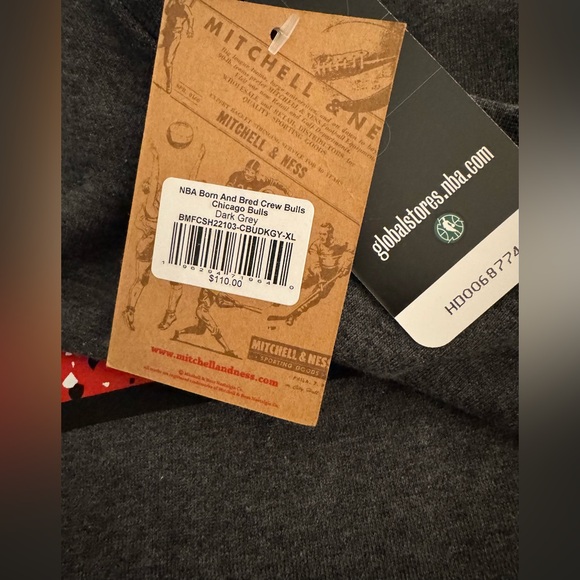 NWT Men’s Mitchell & Ness Chicago Bulls 1991 NBA Finals Sweatshirt XL $110 MSRP - Picture 4 of 12